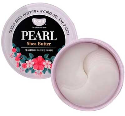 koelf pearl shea butter hydrogel eye patch