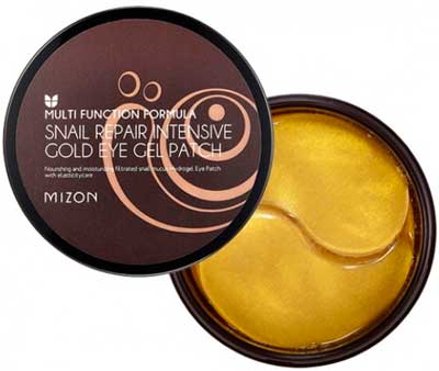 mizon snail repair intensive gold eye gel patch