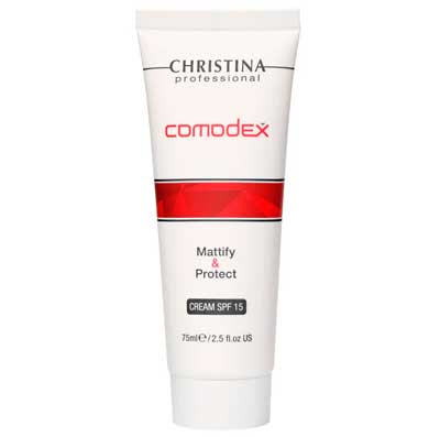 christina comodex mattify protect cream spf 15